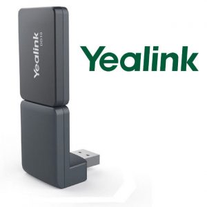 Thiết bị Yealink DECT dongle DD10K cho phép T41S / T42S hoạt động đồng thời với hệ thống Yealink DECT như một chiếc điện thoại sau khi ghép nối với trạm gốc Yealink W60B DECT IP