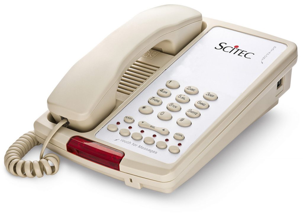 Điện thoại Scitec Aegis-TP-08 C89001 màu kem
