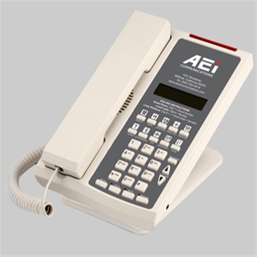 Điện thoại khách sạn Aei SSP 9110 SM ASH